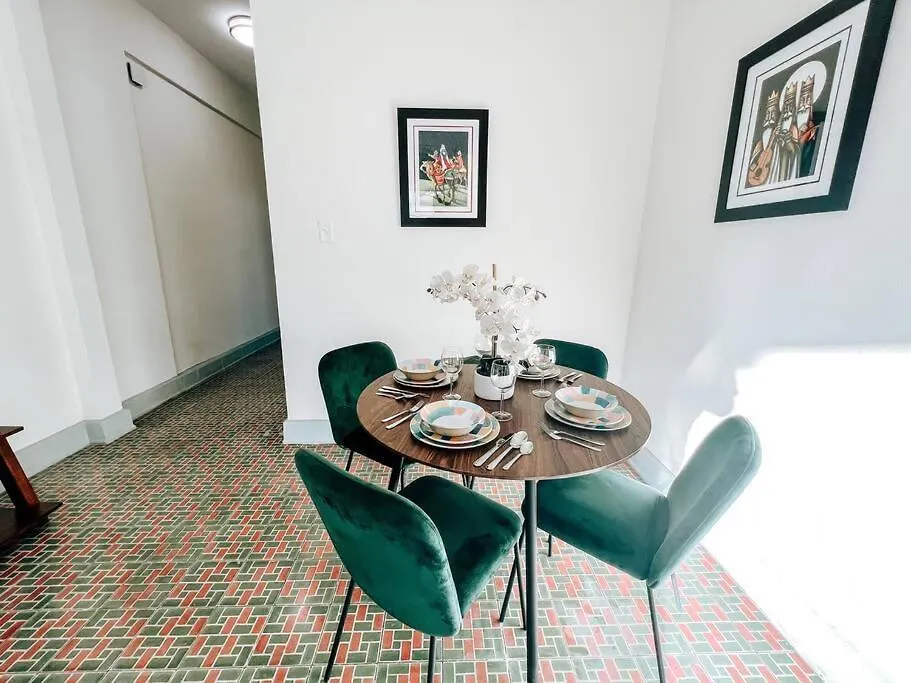 Picaflor 6 Charming Cozy Apt W/Balcony @ Miramar Daire San Juan